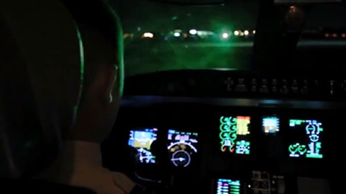 Law enforcement officials are ramping up efforts to stop laser-pointing at aircraft, which has risen sharply in Arizona in recent years. But catching and charging people wielding the pointers can prove difficult, a prosecutor says. Cronkite News reporters <b>Shayne Dwyer</b> and <b>Katie Mykleseth</b> take an in-depth look at the issue.